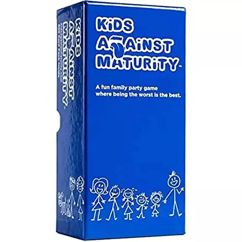 Kids Against Maturity: The Original Card Game for Kids and Families, Super Fun Hilarious for Family Party Game Night