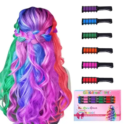 New Hair Chalk Comb Temporary Hair Color Dye