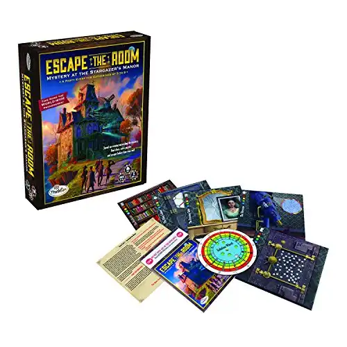 ThinkFun Escape the Room Stargazer's Manor - An Escape Room Experience in a Box For Age 10 and Up