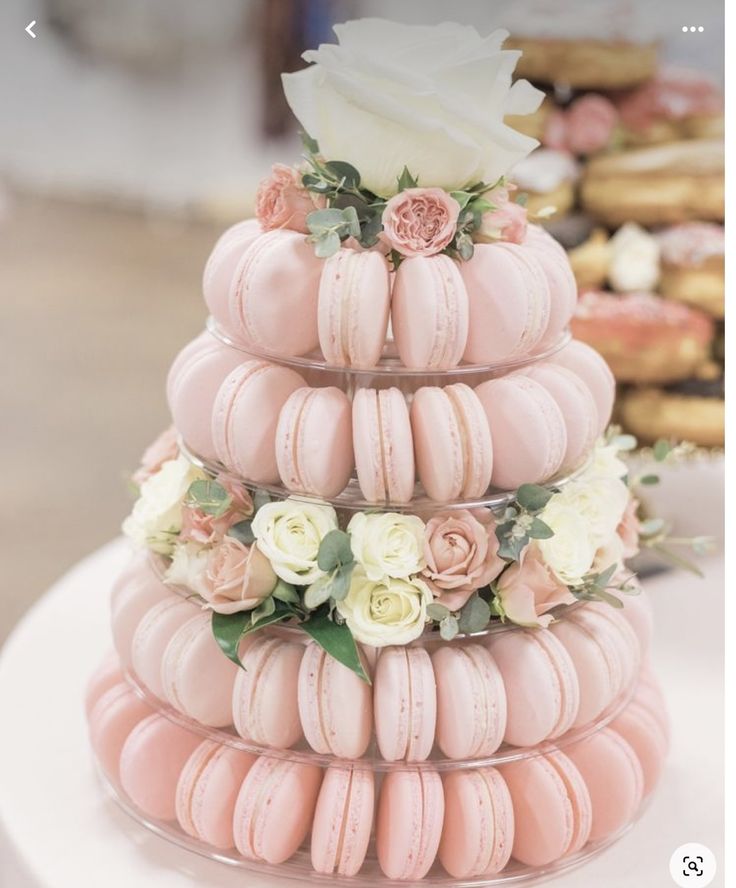 Bridgerton Food Macaron Tower
