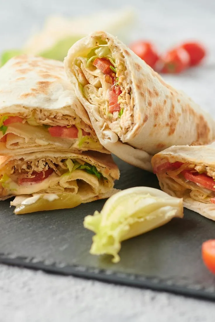 veggie wraps for easy summer meals