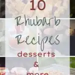 10 Rhubarb Recipes Desserts and More