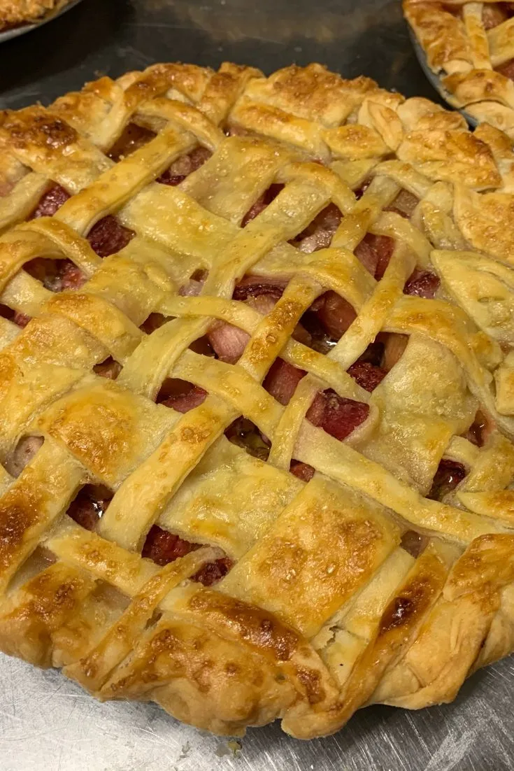 10 Easy Rhubarb Recipes That Are So Tasty, rhubarb pie, rhubarb dessert