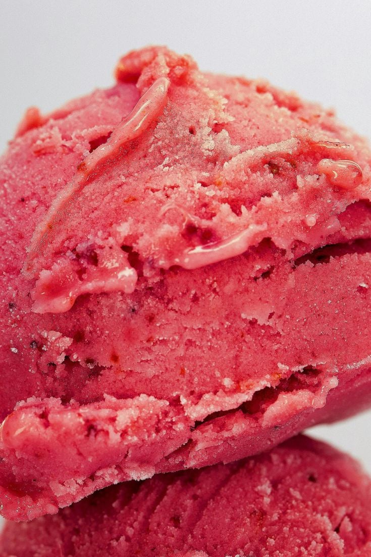 Strawberry Sorbet, Strawberry Desserts