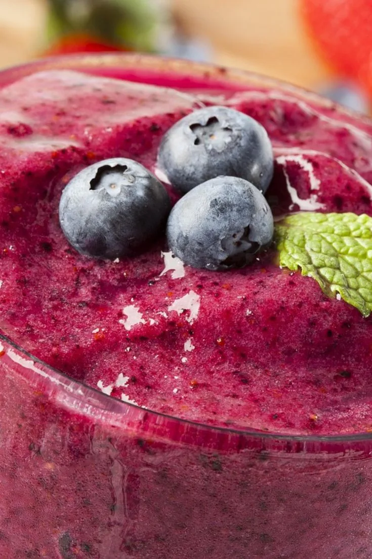blueberry smoothie