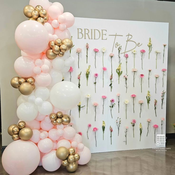 bridal shower backdrop • Instagram