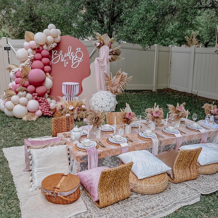 boho bridal shower @picnicperfectorlando via IG
