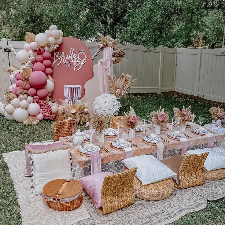 boho bridal shower @picnicperfectorlando via IG