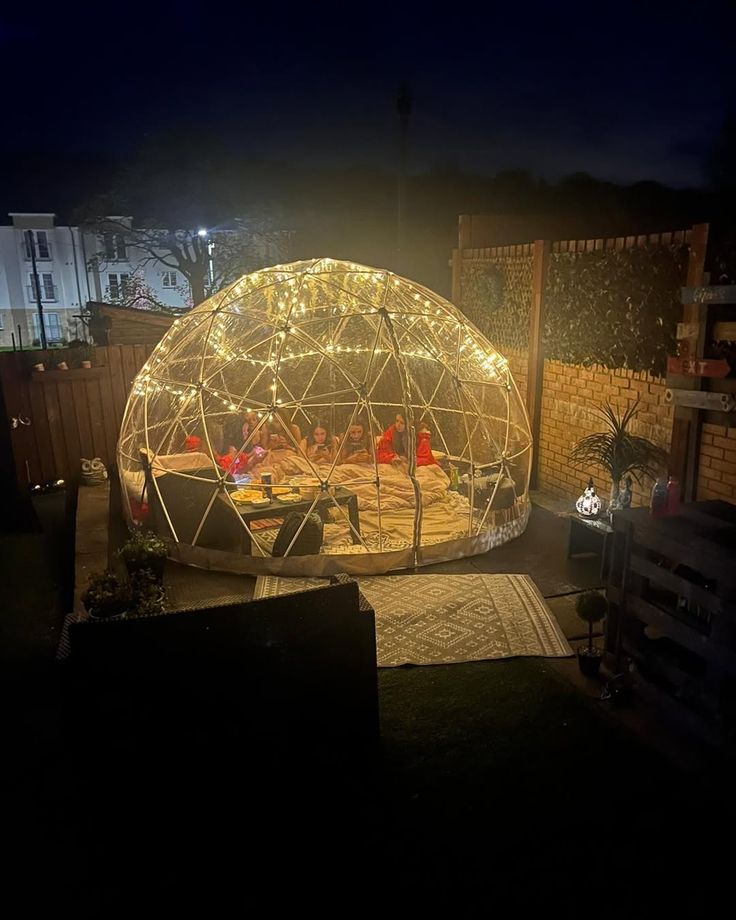 outdoor movie theme party • Instagram 1
