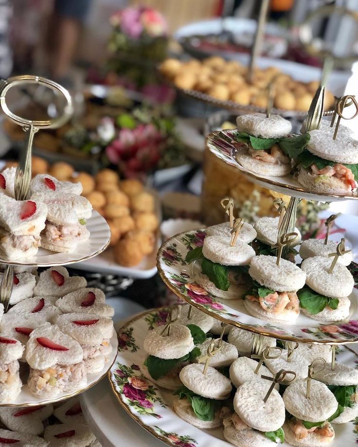 tea sandwiches • Instagram