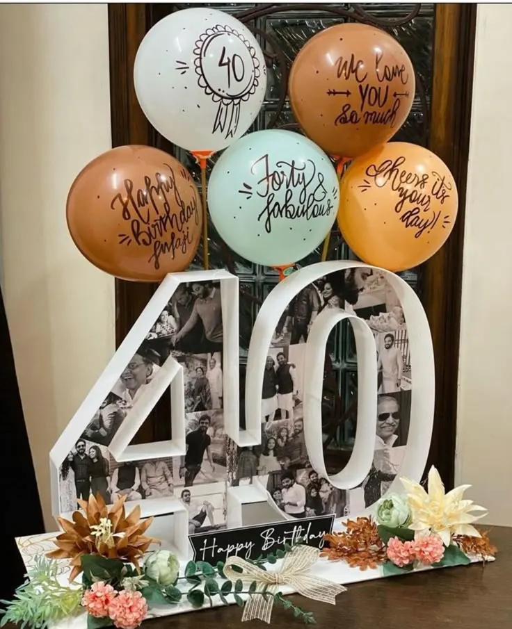 40th birthday ideas