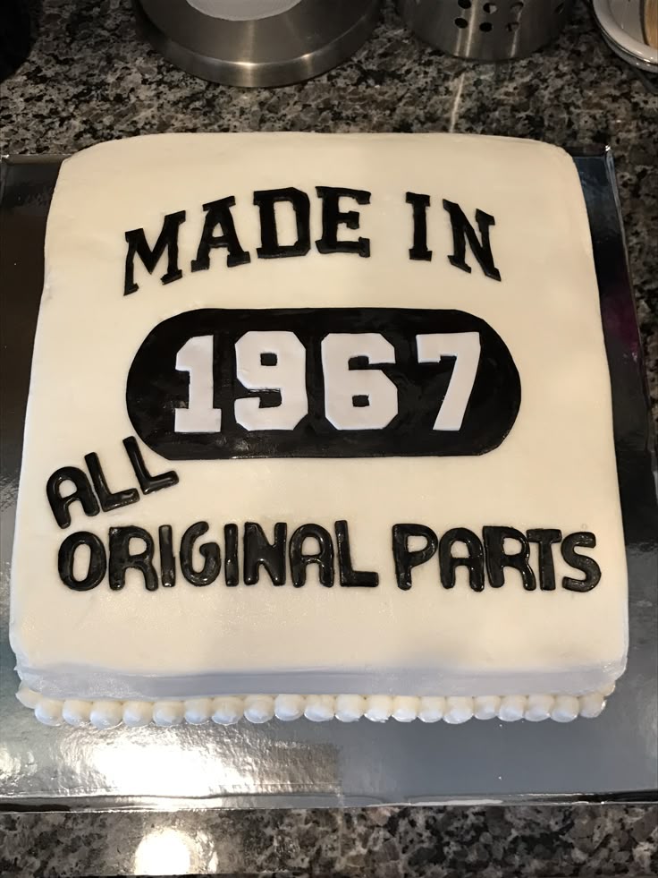 50th Birthday cake