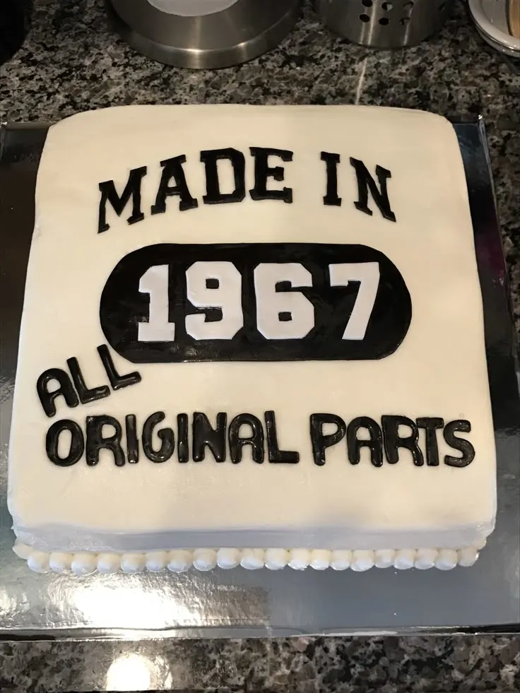 50th Birthday cake