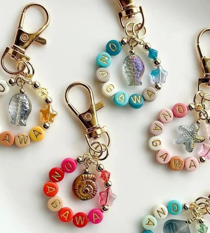 Beaded Keychains