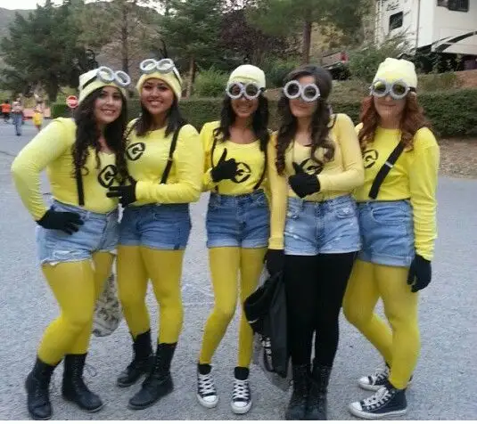 Easy minion costume idea Group Halloween Costume