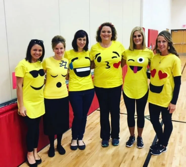 Emojis Group Costume