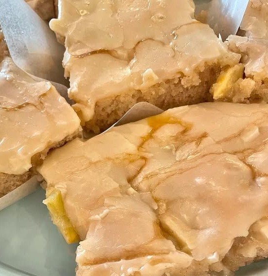 Fall Desserts Caramel Apple Sheet Cake