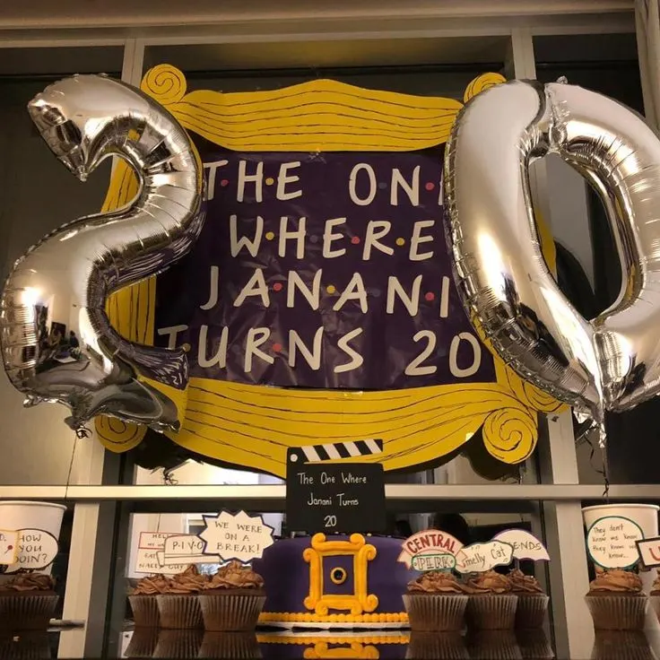 Friends Themed Party Instagram