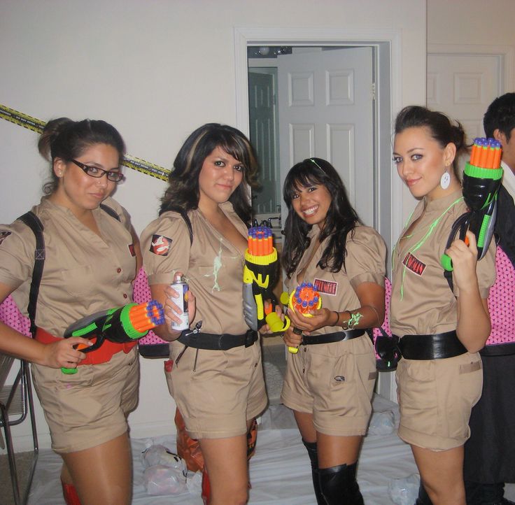 Ghostbusters group costume for girls