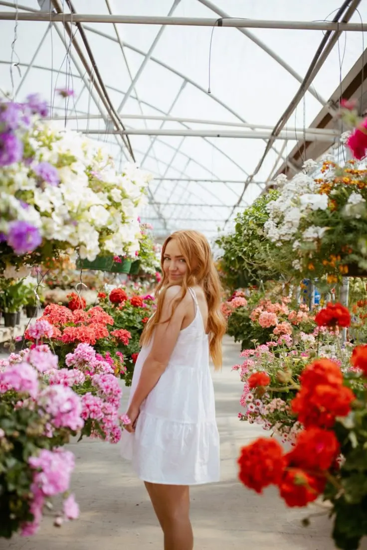 Greenhouse Senior Portraits