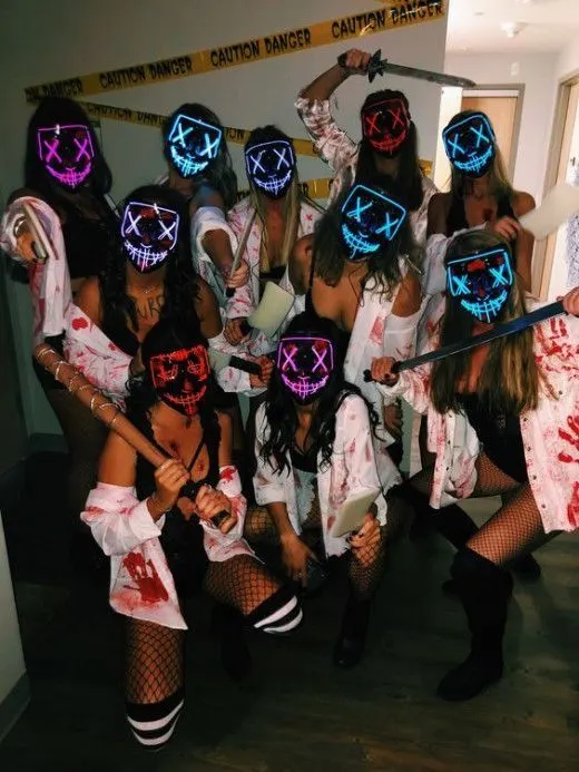 Group Halloween Costume The Purge Movie