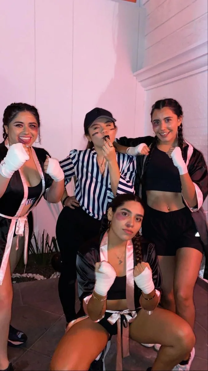 Halloween costume Boxers Referee Group