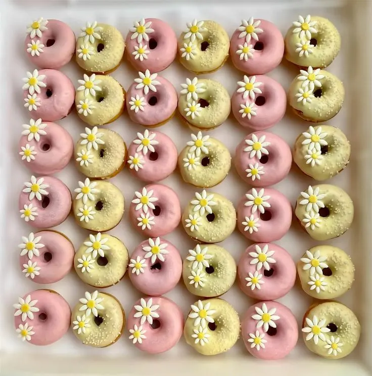 Mini Donuts Tea Party food