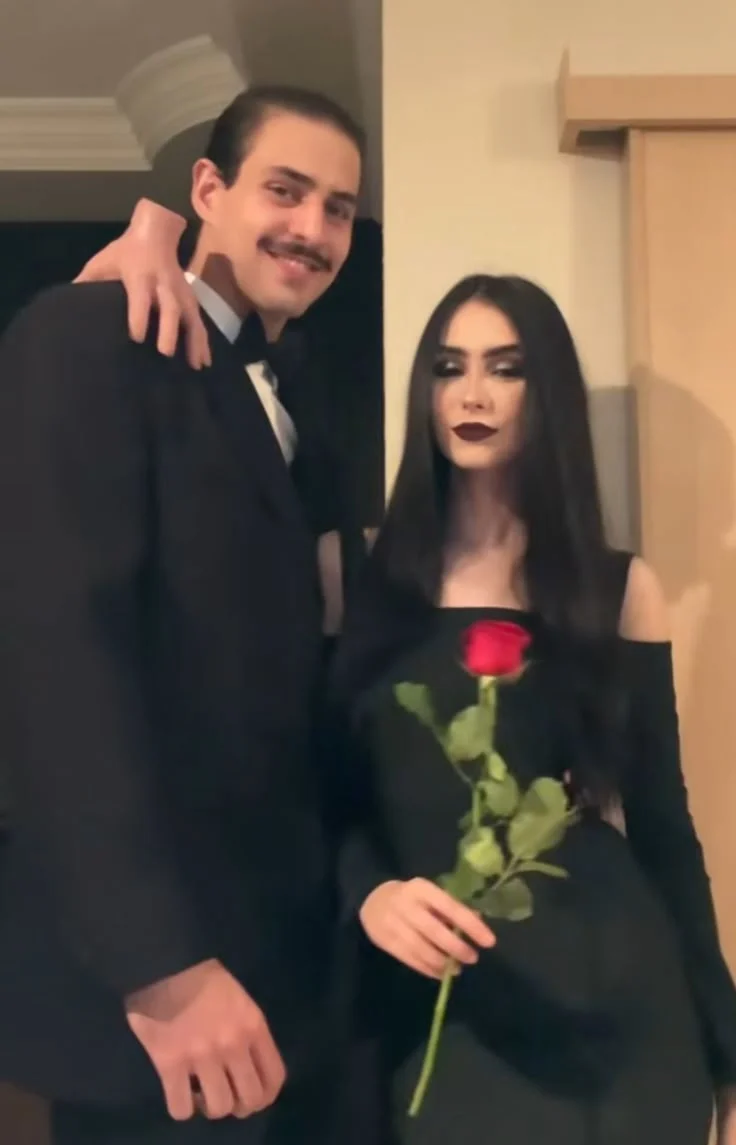 Morticia and Gomez Addams Costume