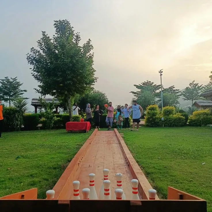Outdoor Bowling Party