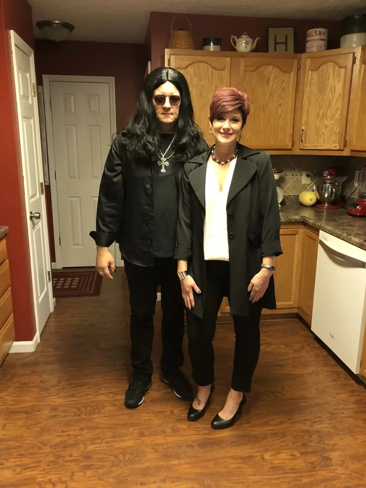 Ozzy and Sharon Osbourne