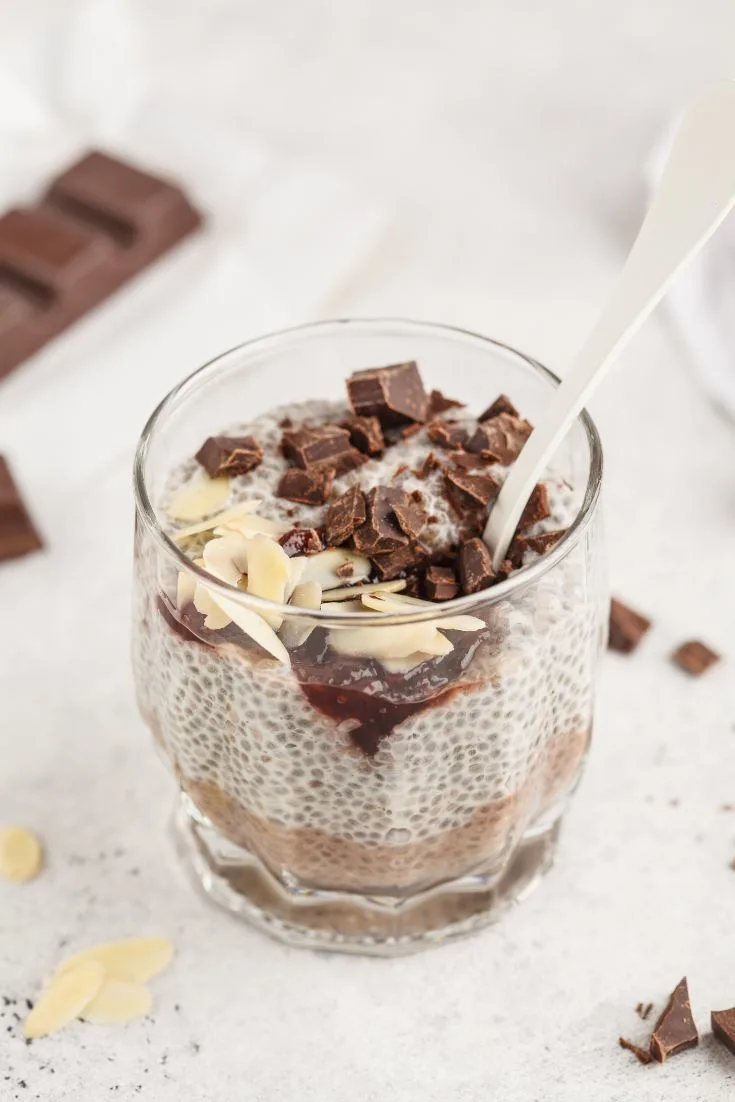 Peanut Butter Chocolate Chia Pudding