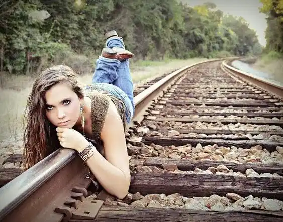Railroad Track Photo