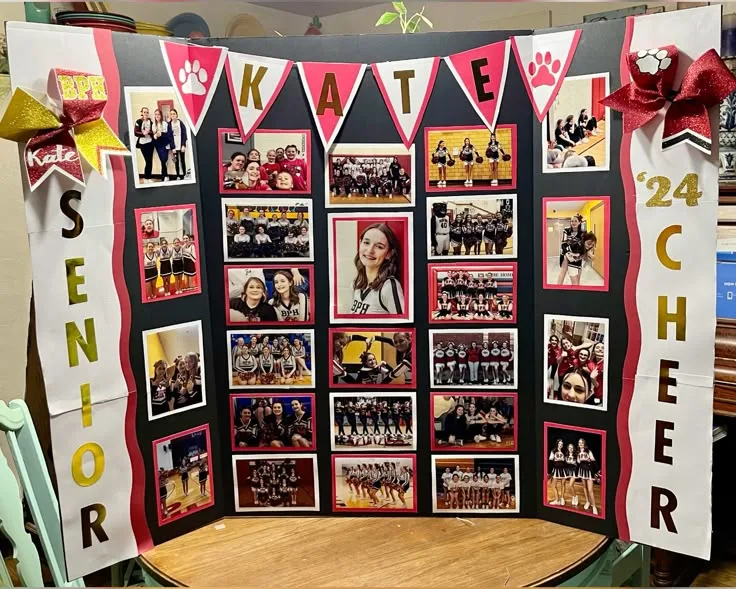 Senior Memory Board cheer