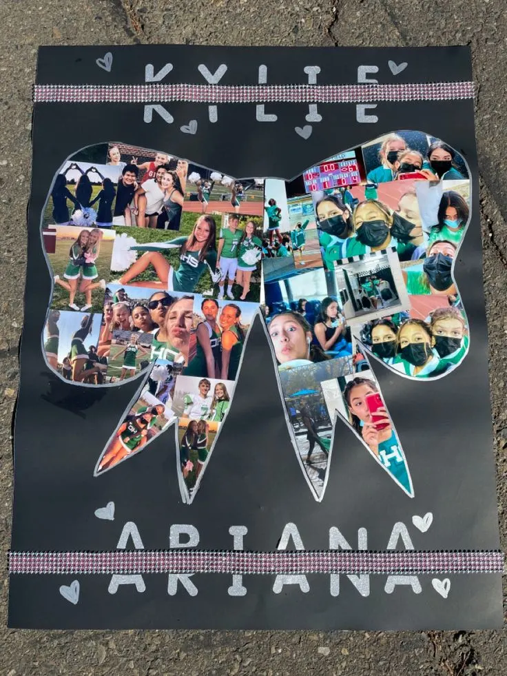 Senior Night Poster Cheerleading