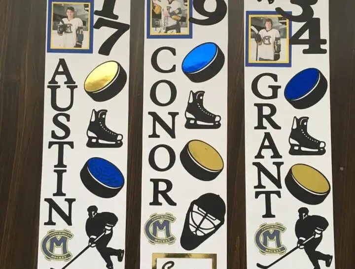 senior night poster ideas
