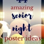 44 Amazing Senior Night Poster Ideas