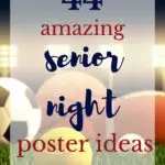 44 Amazing Senior Night Poster Ideas