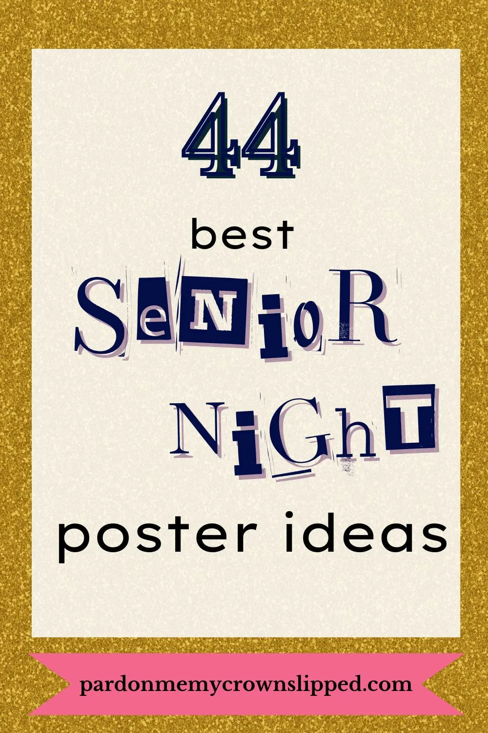 44 Best Senior Night Poster Ideas