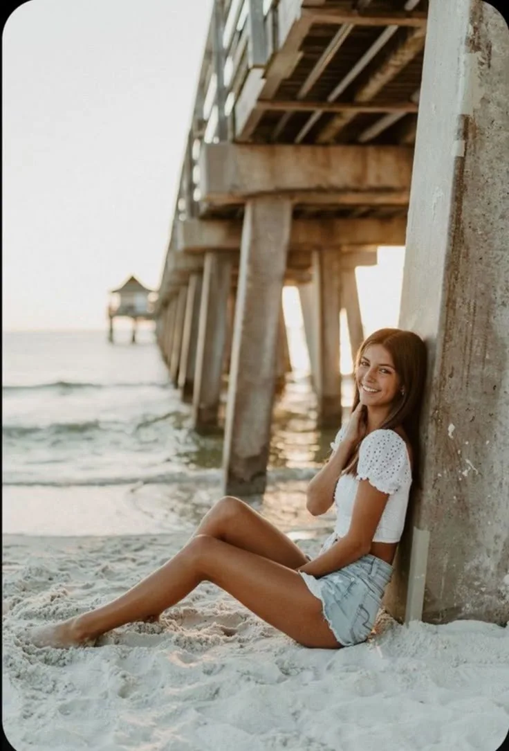 Senior Picture Ideas Beach