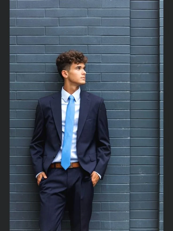 Senior portrait suit