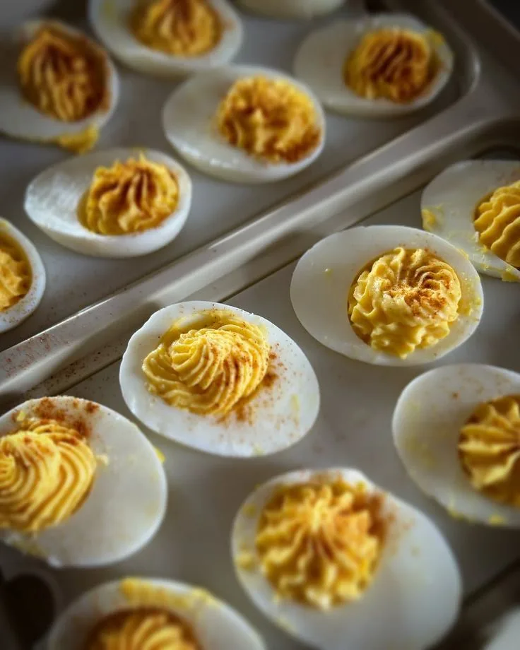 Tea Party Foods Deviled Eggs