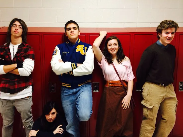 The Breakfast Club Movie group costume idea
