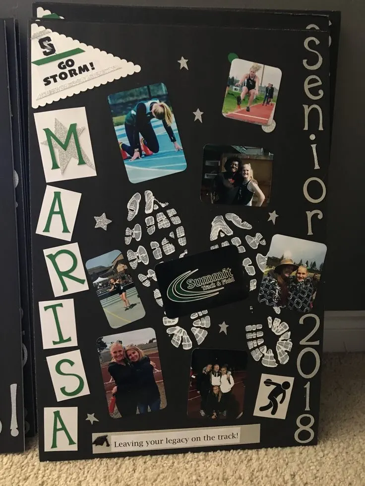 Track senior memory board