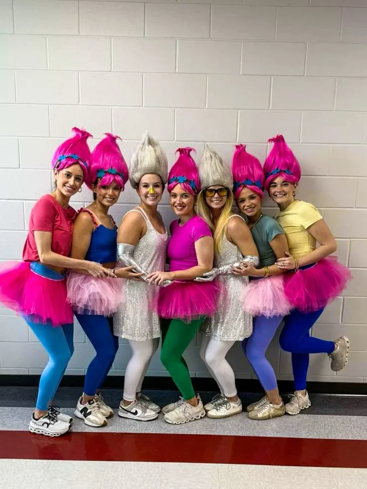 Trolls Group Halloween Costume