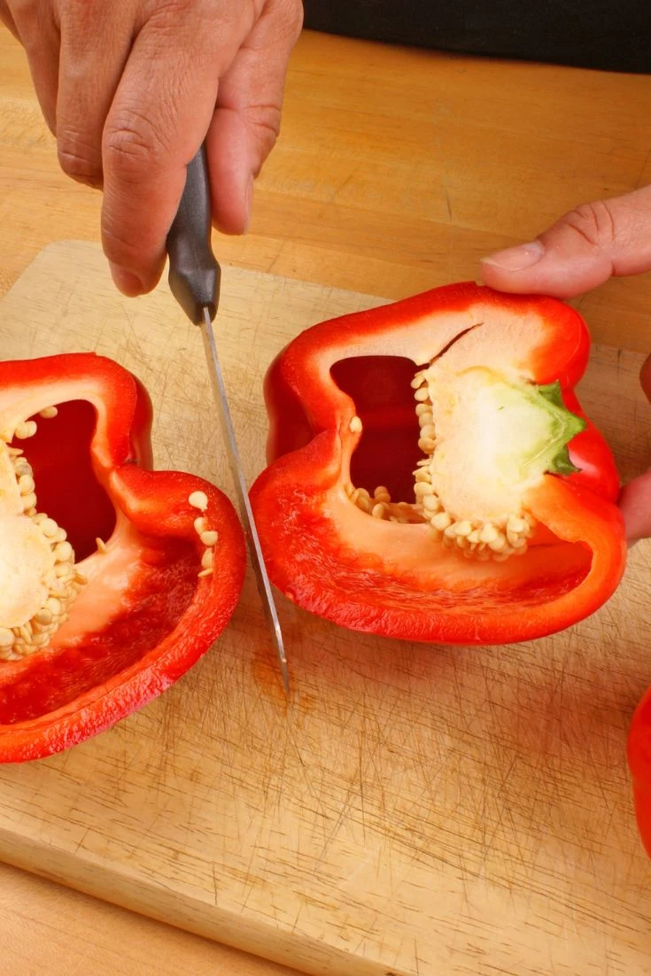 Tuna Stuffed Bell Peppers