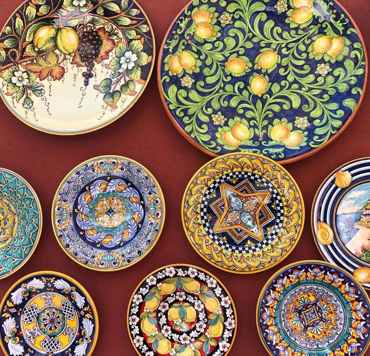 amalfi coast pottery • Instagram