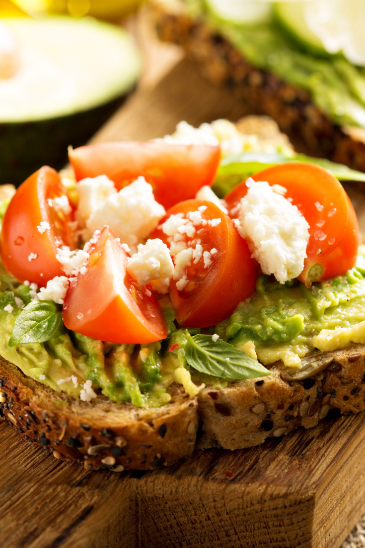 avocado and tomato