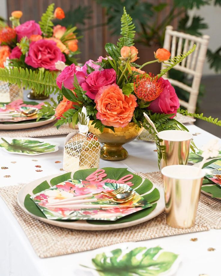 luau theme party &bull; Instagram