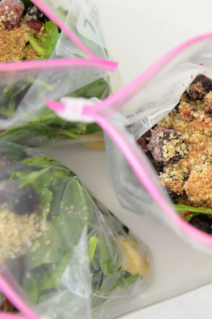 make ahead breakfast ideas freezer smoothie packs