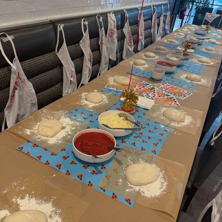 make your own pizza party &bull; Instagram 1